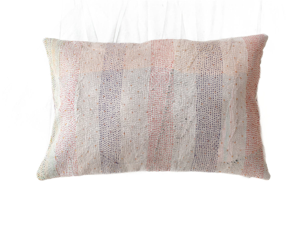 Sari pillowcase 60x40 in mustard yellow and ochre with cream-colored patterns and circles - unique Indian pillow (boho/vintage, sari pillows, Indian pillowcase, upcycled pillow)
