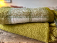 Winterkaro in Salbei/Olivgrün