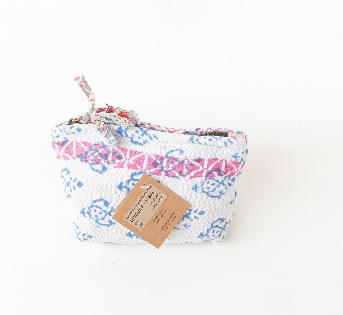 Vintage Pearl Pouch Small