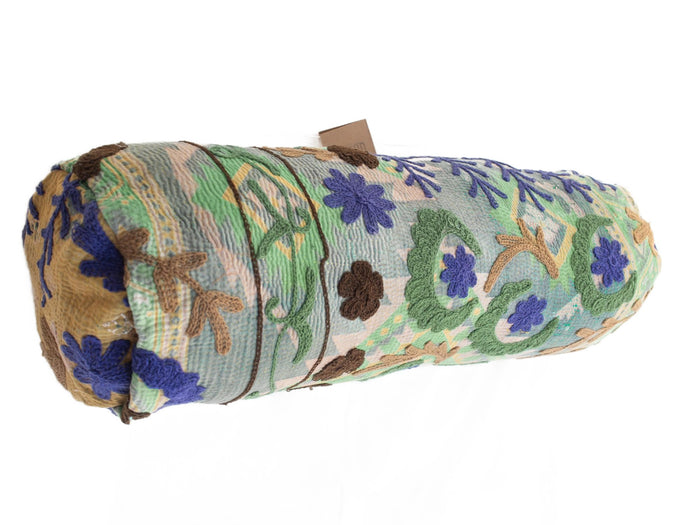 Suzani Nackenrolle Kissenbezug Ø20x60