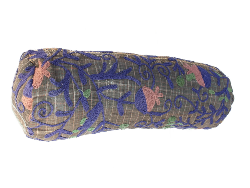 Suzani Nackenrolle Kissenbezug Ø20x60