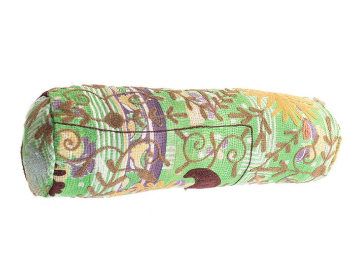 Suzani Nackenrolle Kissenbezug Ø20x60