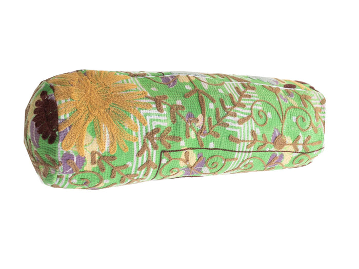 Suzani Nackenrolle Kissenbezug Ø20x60