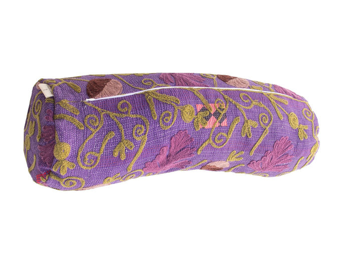 Suzani Nackenrolle Kissenbezug Ø20x60