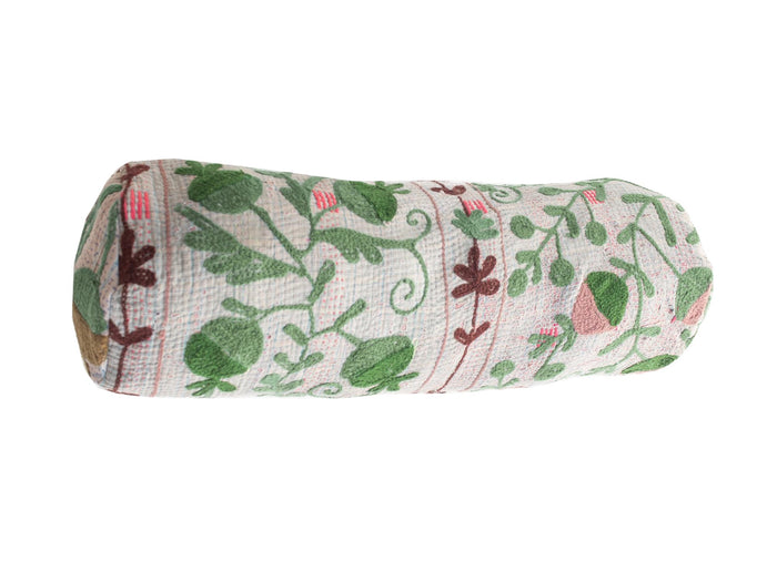 Suzani Nackenrolle Kissenbezug Ø20x60